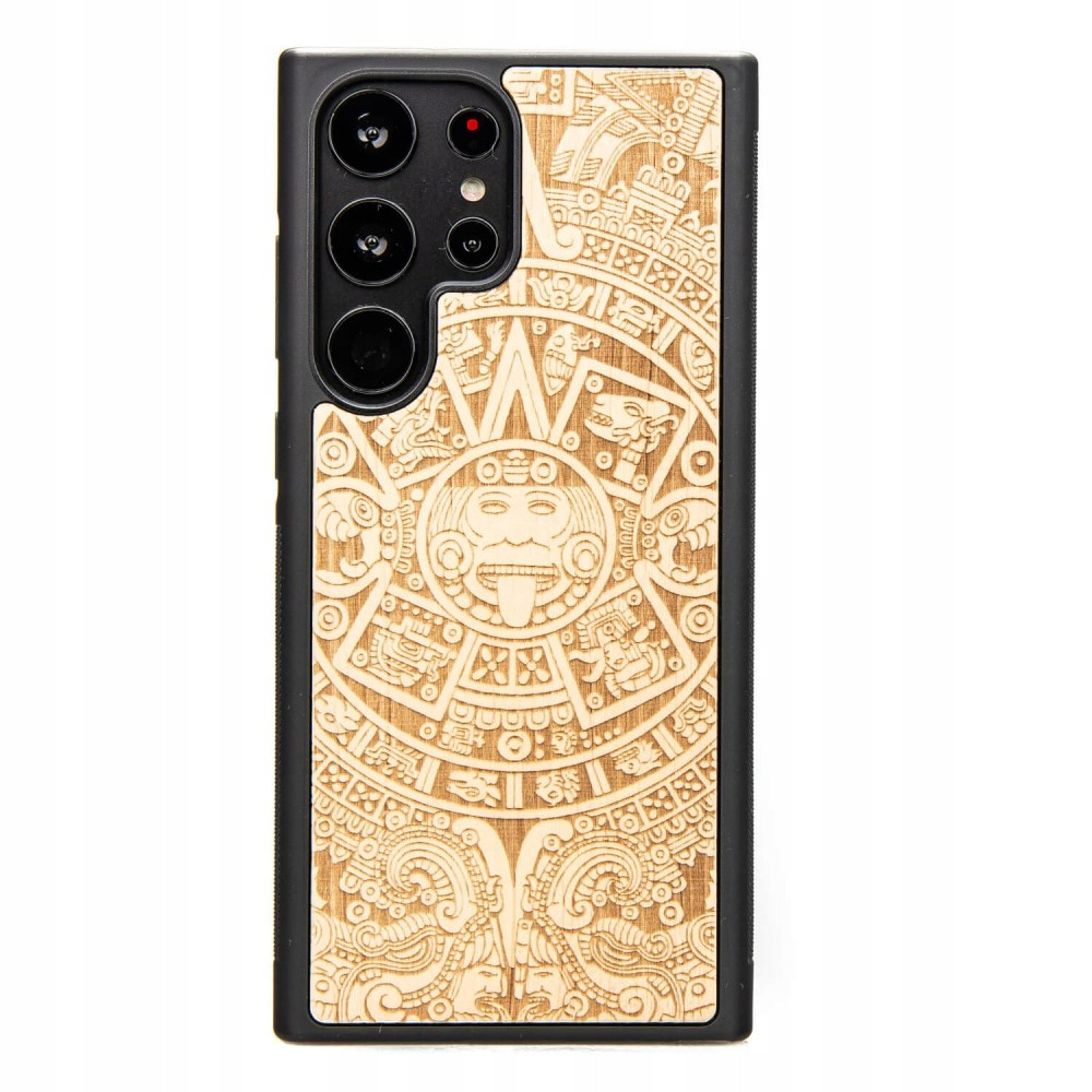 Pouzdro Bewood pro Samsung Galaxy S23 Ultra Aztécký Kalendář Aniegre