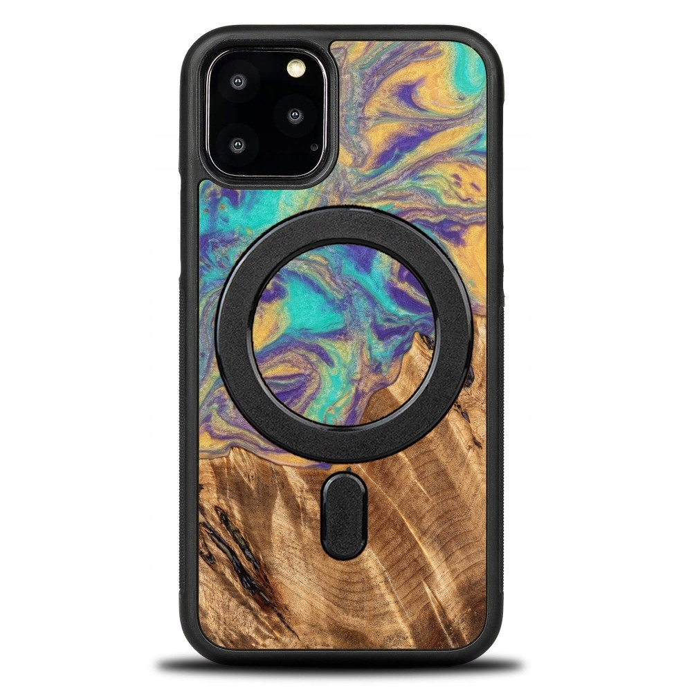 Pouzdro Bewood Unique pro iPhone 11 Pro Planets Merkur s MagSafe