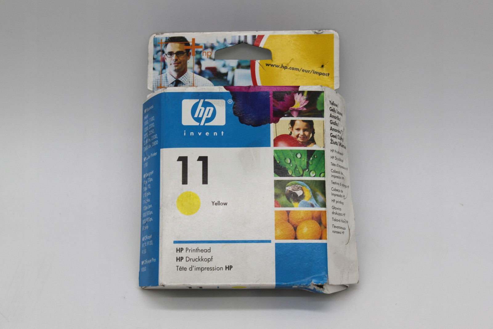 Hp 11 C4813A hlava yellow 08 originál