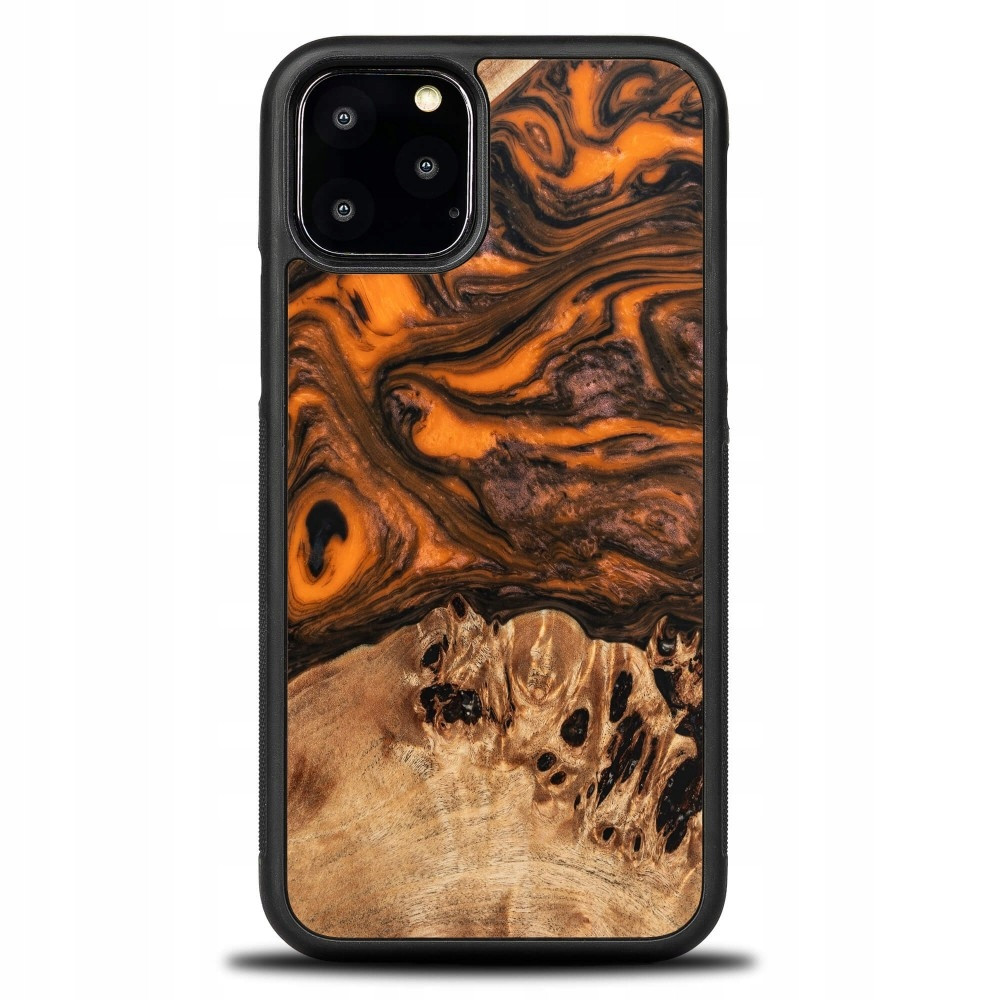 Bewood Unikátní Pouzdro pro iPhone 11 Pro oranžové