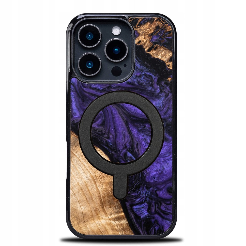 Bewood Unikátní Pouzdro pro iPhone 16 Pro Violet with MagSafe