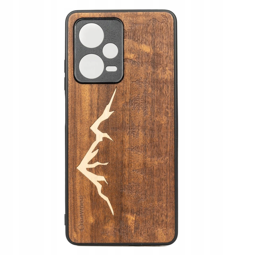 Dřevěné Pouzdro Bewood Redmi Note 12 5G Hory Imbuia