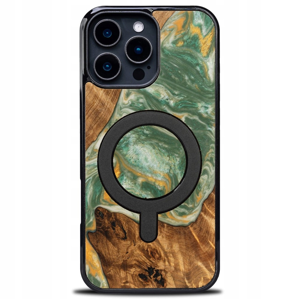 Pouzdro Bewood Unique pro iPhone 16 Pro Max 4 Živly Voda s MagSafe