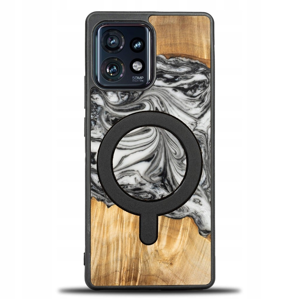 Pouzdro Bewood Unique na Motorola Edge 40 Pro 4 Živly Země s MagSafe