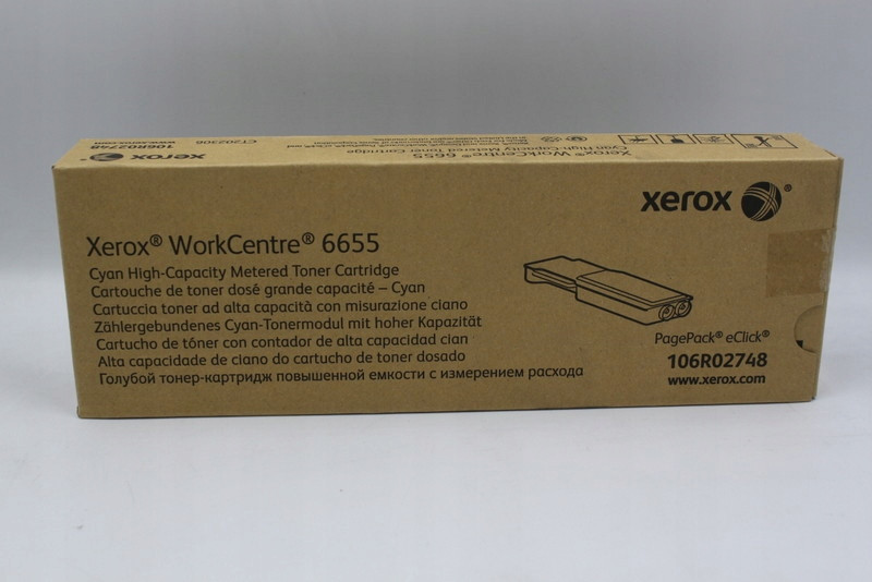 Xerox 6655 106R02748 cyan toner originál