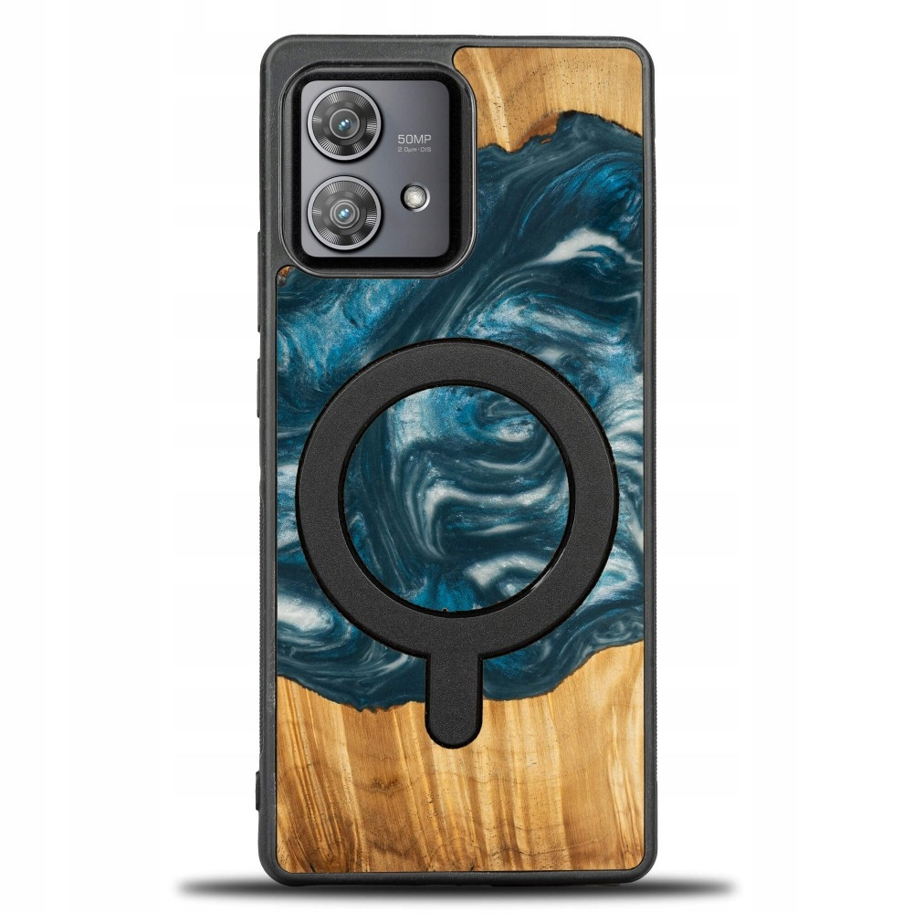 Pouzdro Bewood Unique na Motorola Edge 40 Neo 4 Živly Vzduch s MagSaf