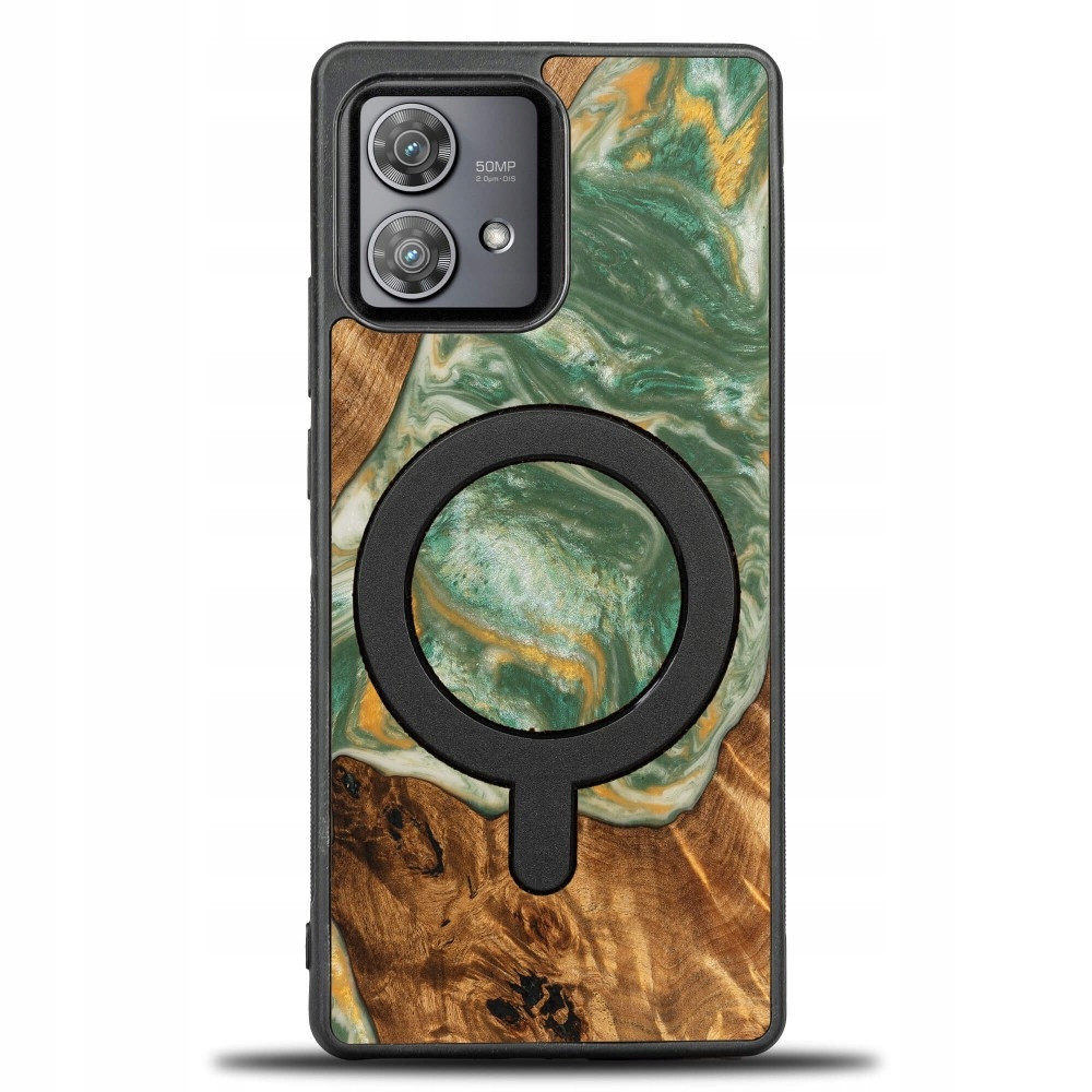 Pouzdro Bewood Unique na Motorola Edge 40 Neo 4 Živly Voda s MagSafe