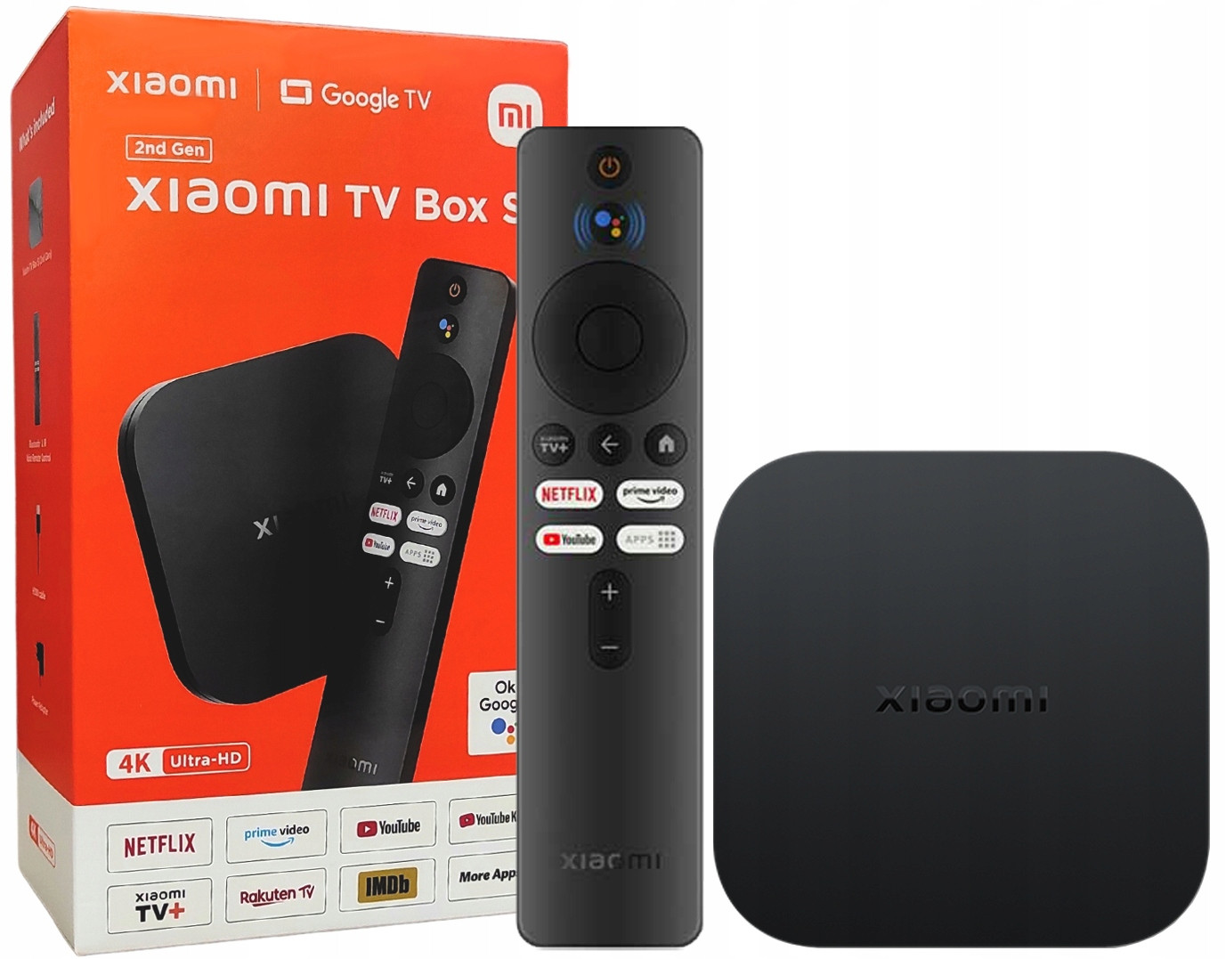 Přehrávač Multimediální Smart Xiaomi MI Box S 8GB 2. Generace Nová Sada