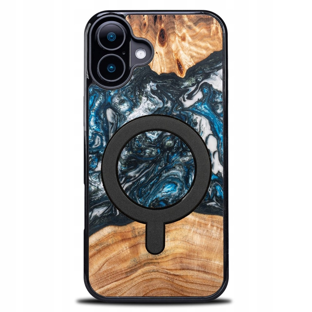 Pouzdro Bewood Unique pro iPhone 16 Plus Planets Země s MagSafe