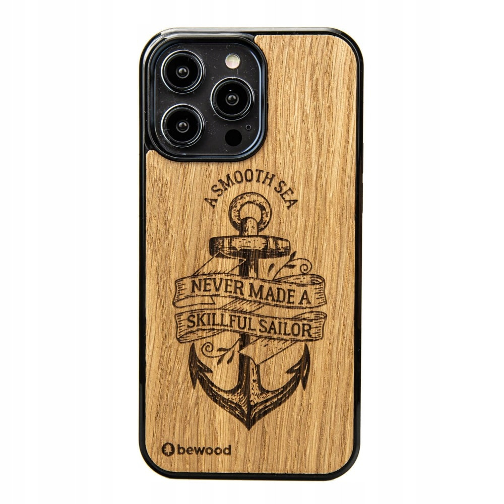 Pouzdro Bewood pro iPhone 15 Pro Max Kotva Dub