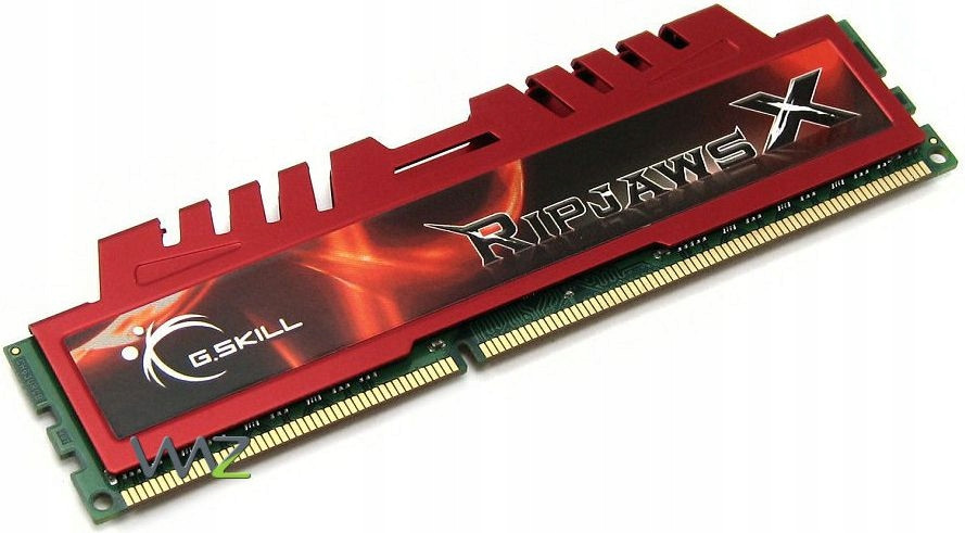 Paměť G.Skill RipjawsX, DDR3, 8 Gb, 1866MHz, CL10 (F3-14900CL10S-8GBXL)