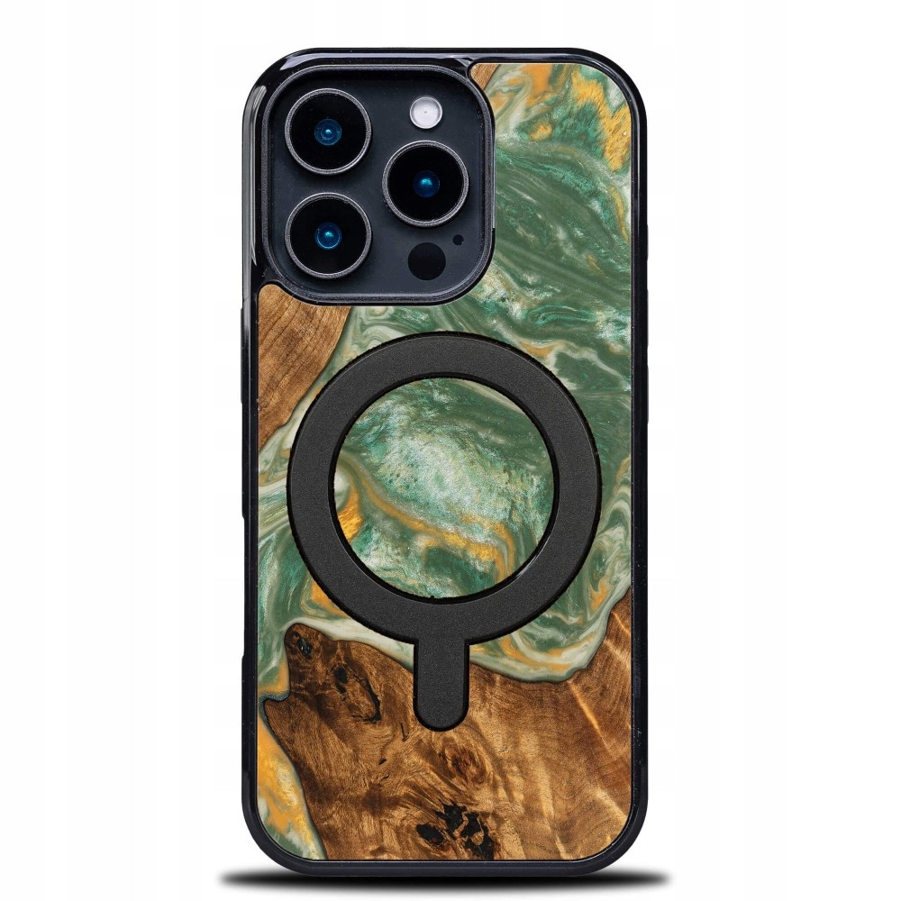 Pouzdro Bewood Unique pro iPhone 16 Pro 4 Živly Voda s MagSafe