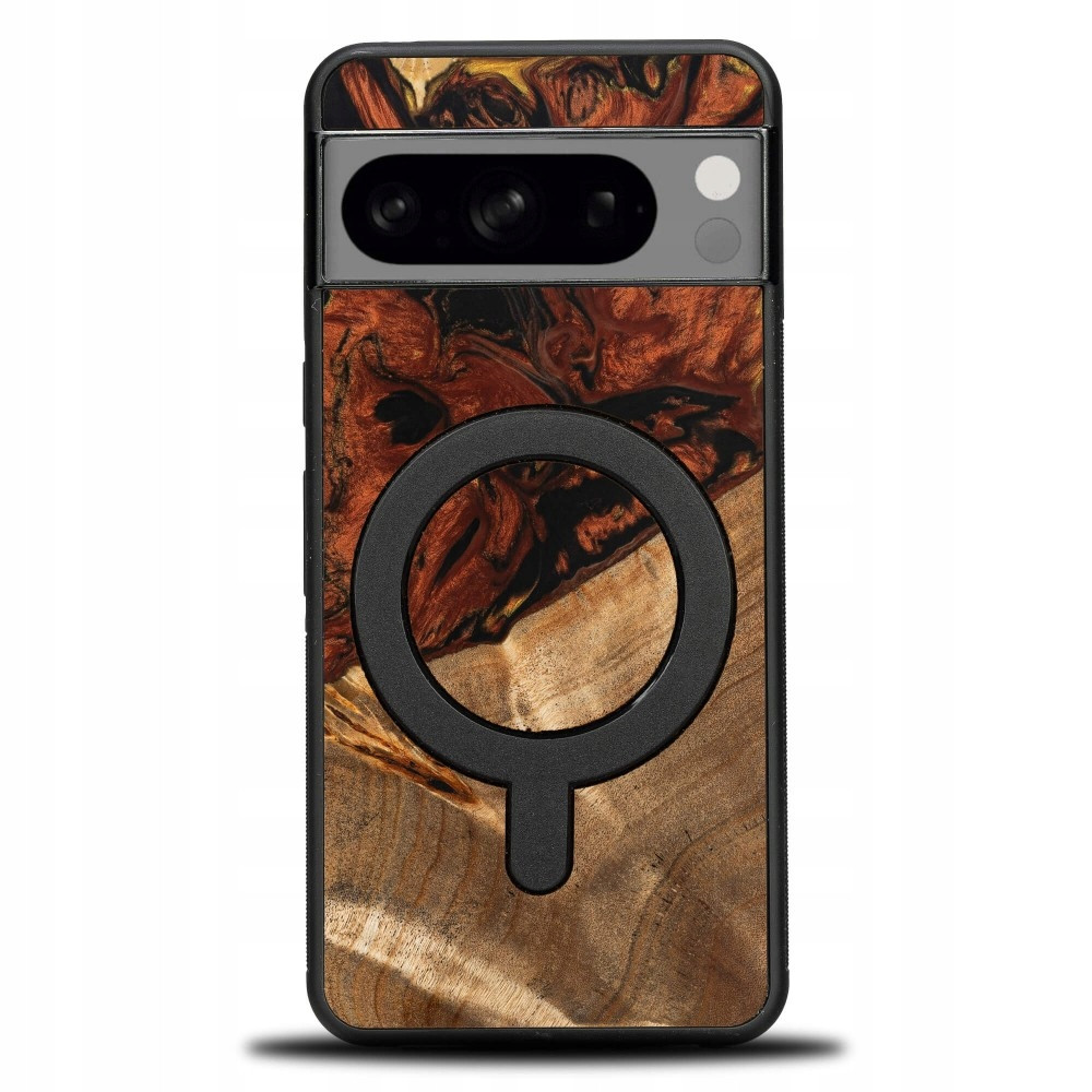Pouzdro Bewood Unique na Google Pixel 8 Pro 4 Živly Oheň s MagSafe