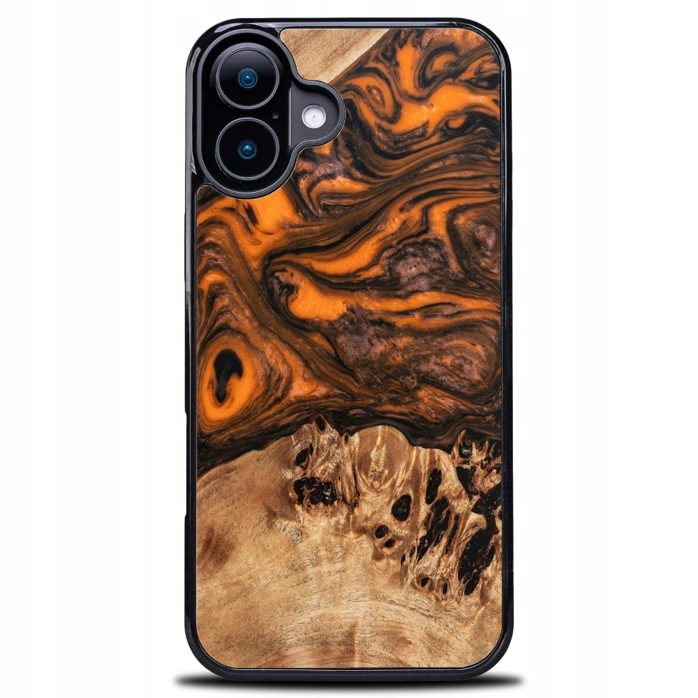 Bewood Unikátní Pouzdro pro iPhone 16 oranžové