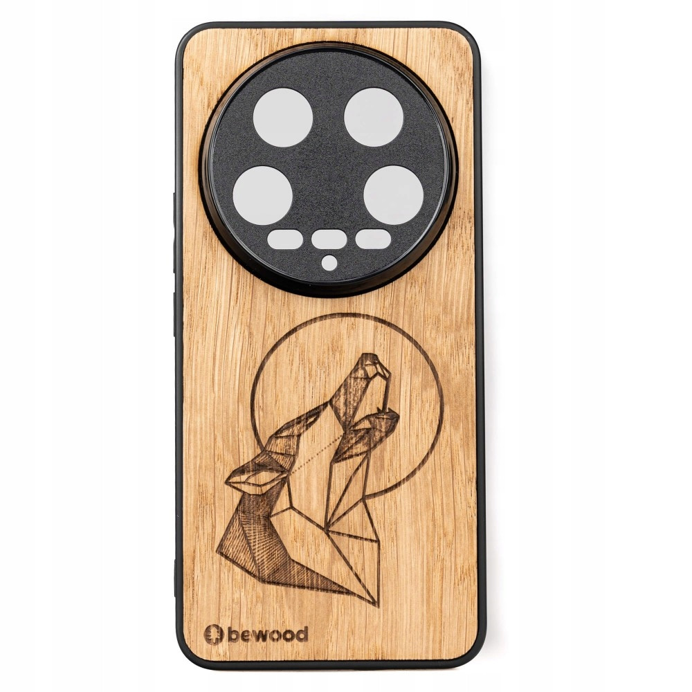 Dřevěné Pouzdro Bewood pro Xiaomi 14 Ultra Vlk Dub