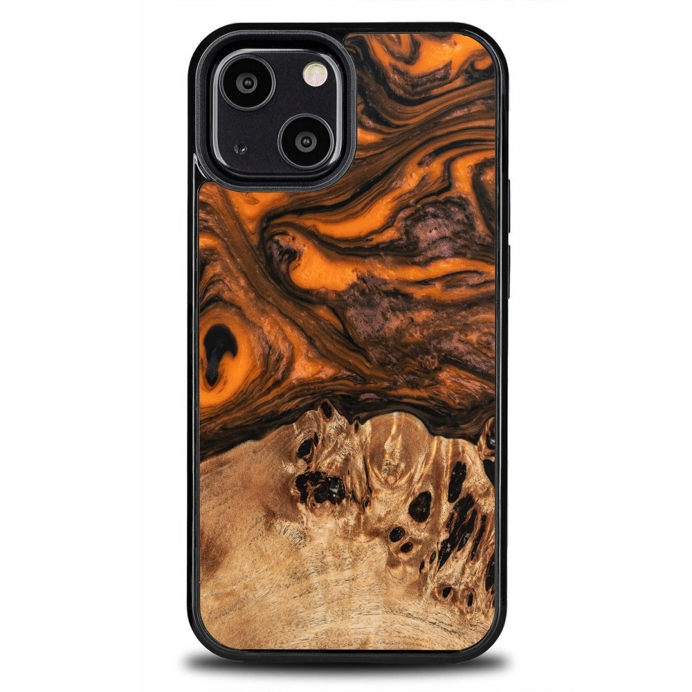 Bewood Unikátní Pouzdro pro iPhone 13 Mini oranžové