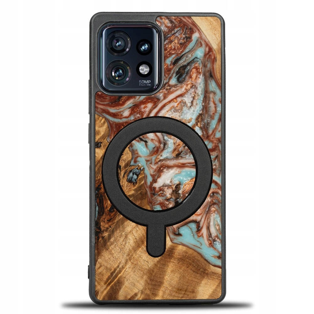 Pouzdro Bewood Unique na Motorola Edge 40 Pro Planets Jupiter s MagSafe