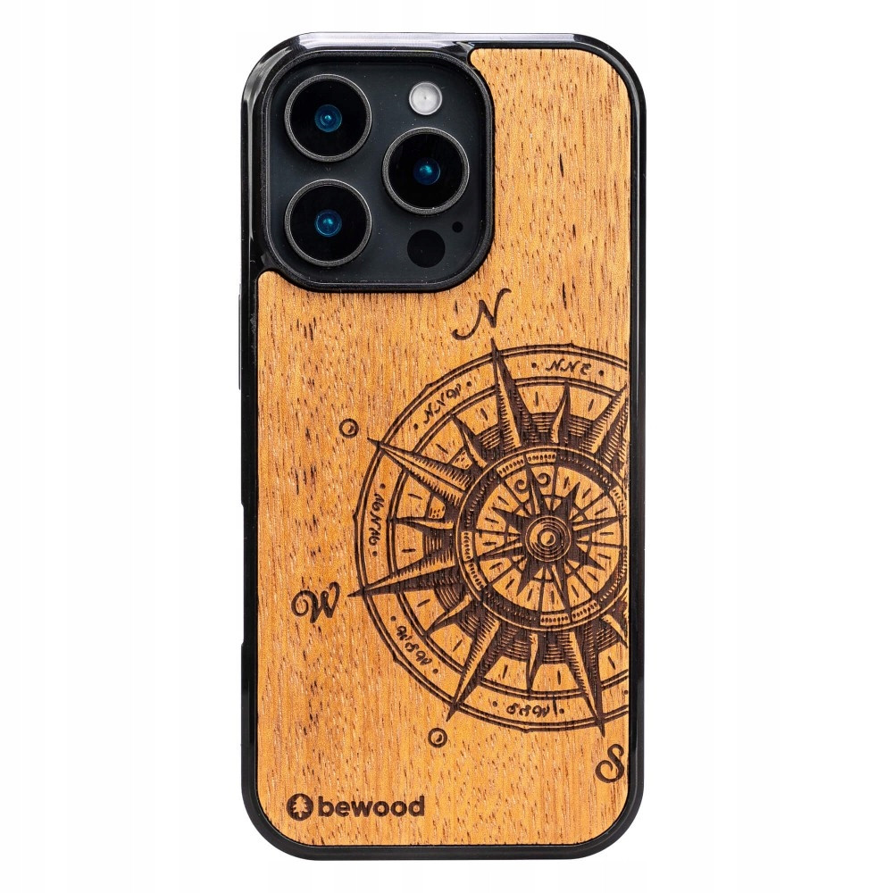 Dřevěné Pouzdro Bewood pro iPhone 16 Pro Traveler Merbau