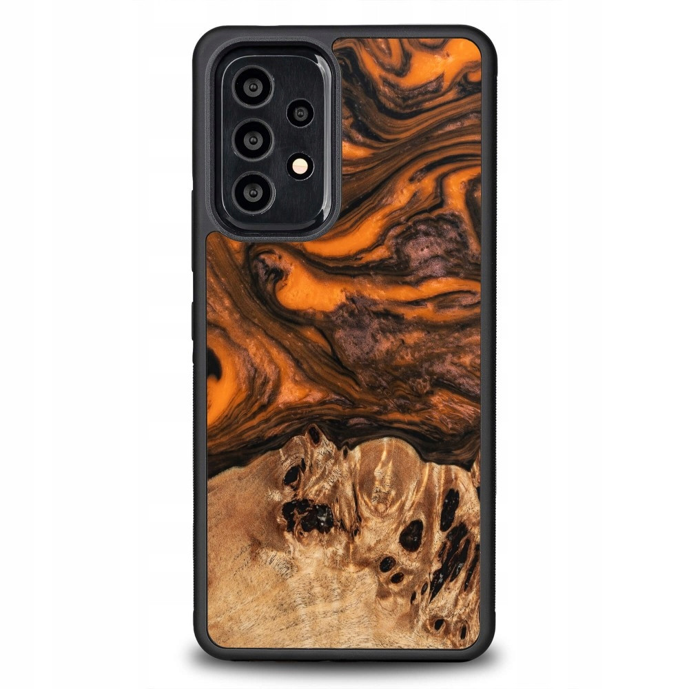 Bewood Jedinečné Pouzdro pro Samsung Galaxy A73 5G oranžové