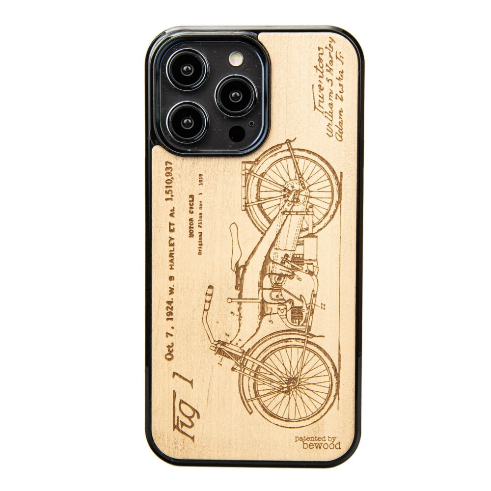 Pouzdro Bewood pro iPhone 15 Pro Max Harley Patent Aniegre