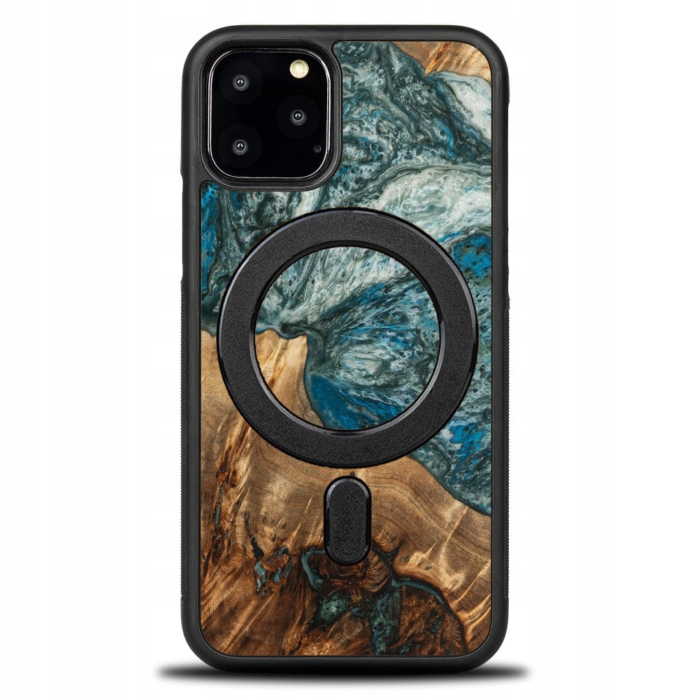 Pouzdro Bewood Unique pro iPhone 11 Pro Planets Země s MagSafe