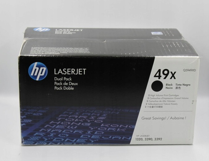Hp 49X Q5949XD black toner 2pack originál