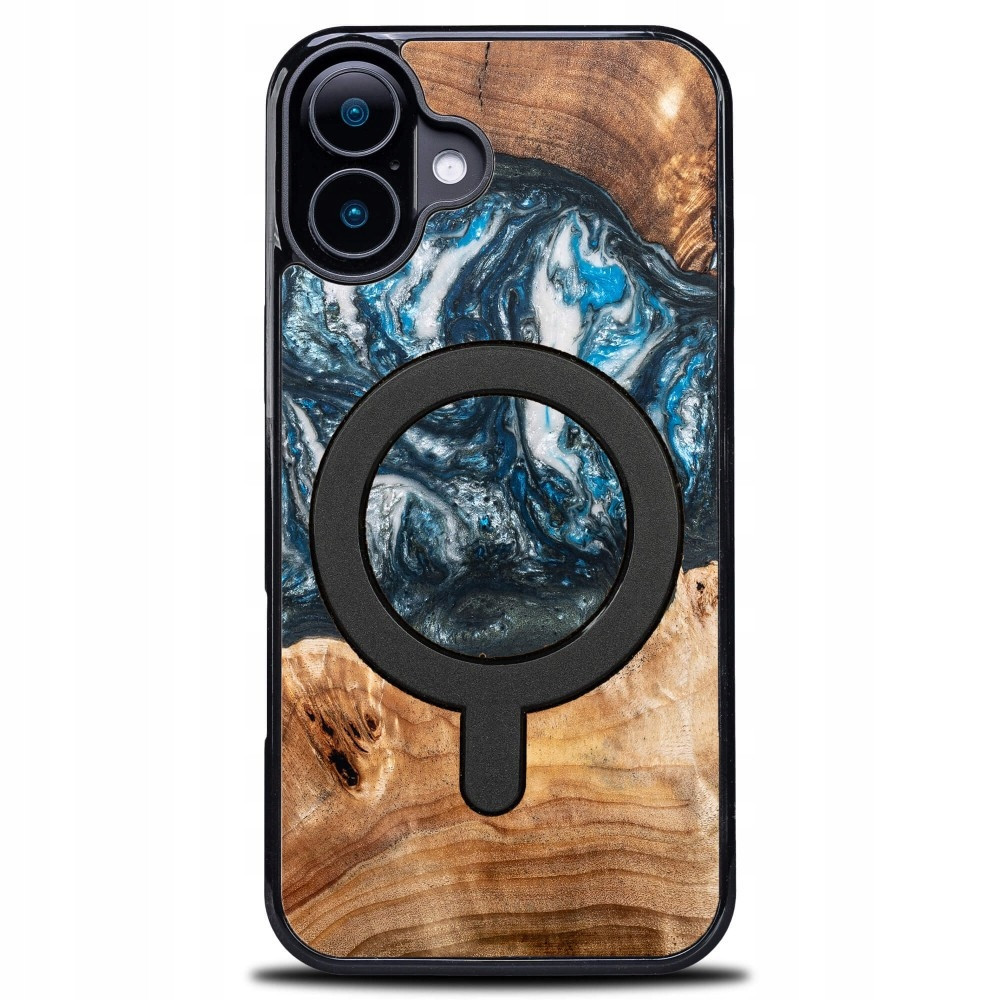 Pouzdro Bewood Unique pro iPhone 16 Planets Země s MagSafe