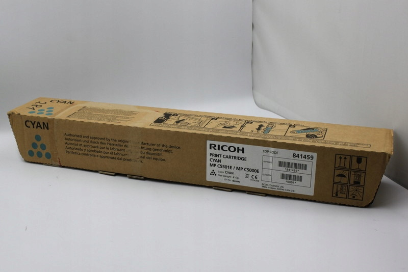 Ricoh 841459 Mp C5501E cyan toner originál