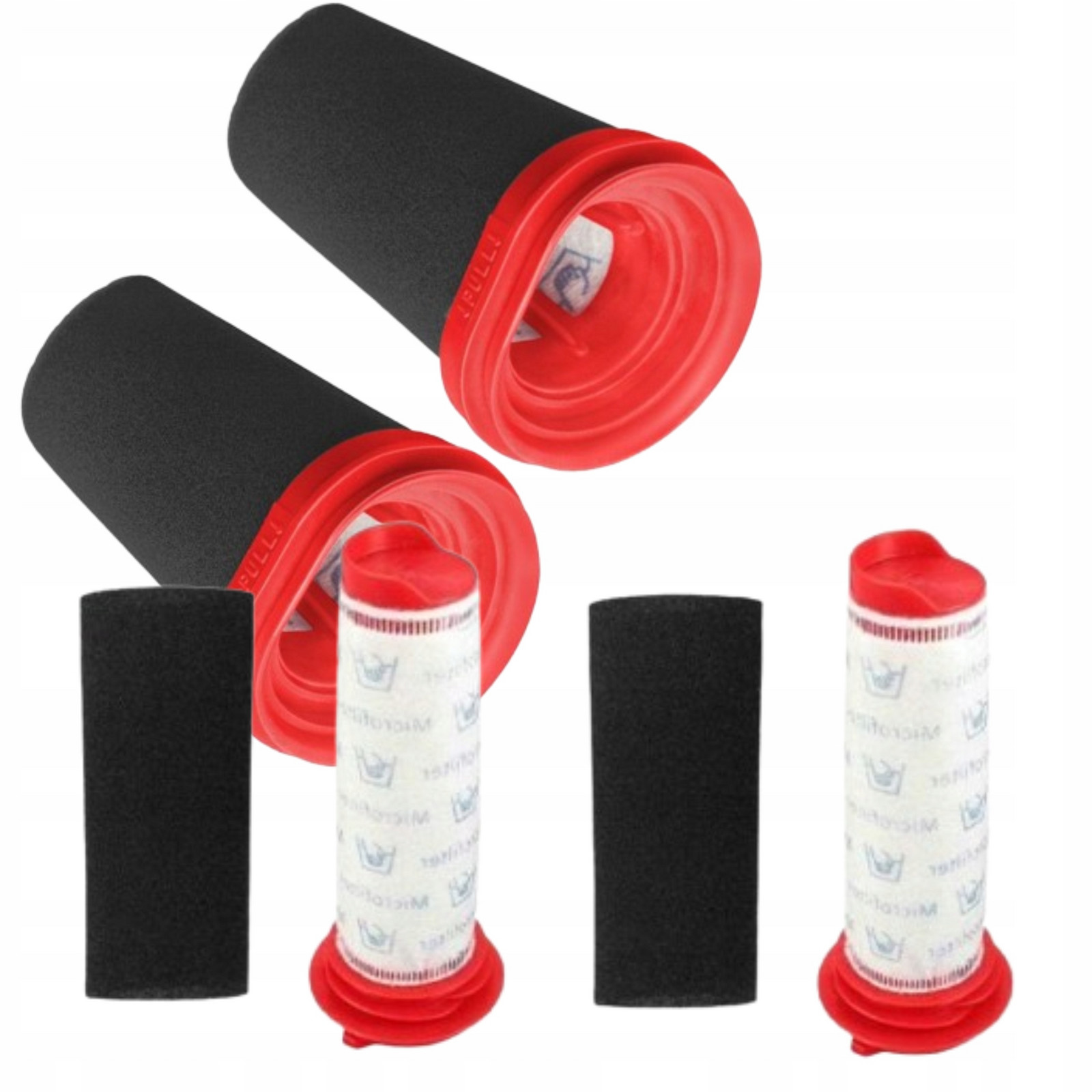 2x sada filtru pro vysavač značky Bosch Athlet Bbh Bch