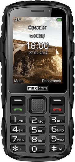 Zesílený odolný telefon Maxcom MM920 Strong Černý IP67