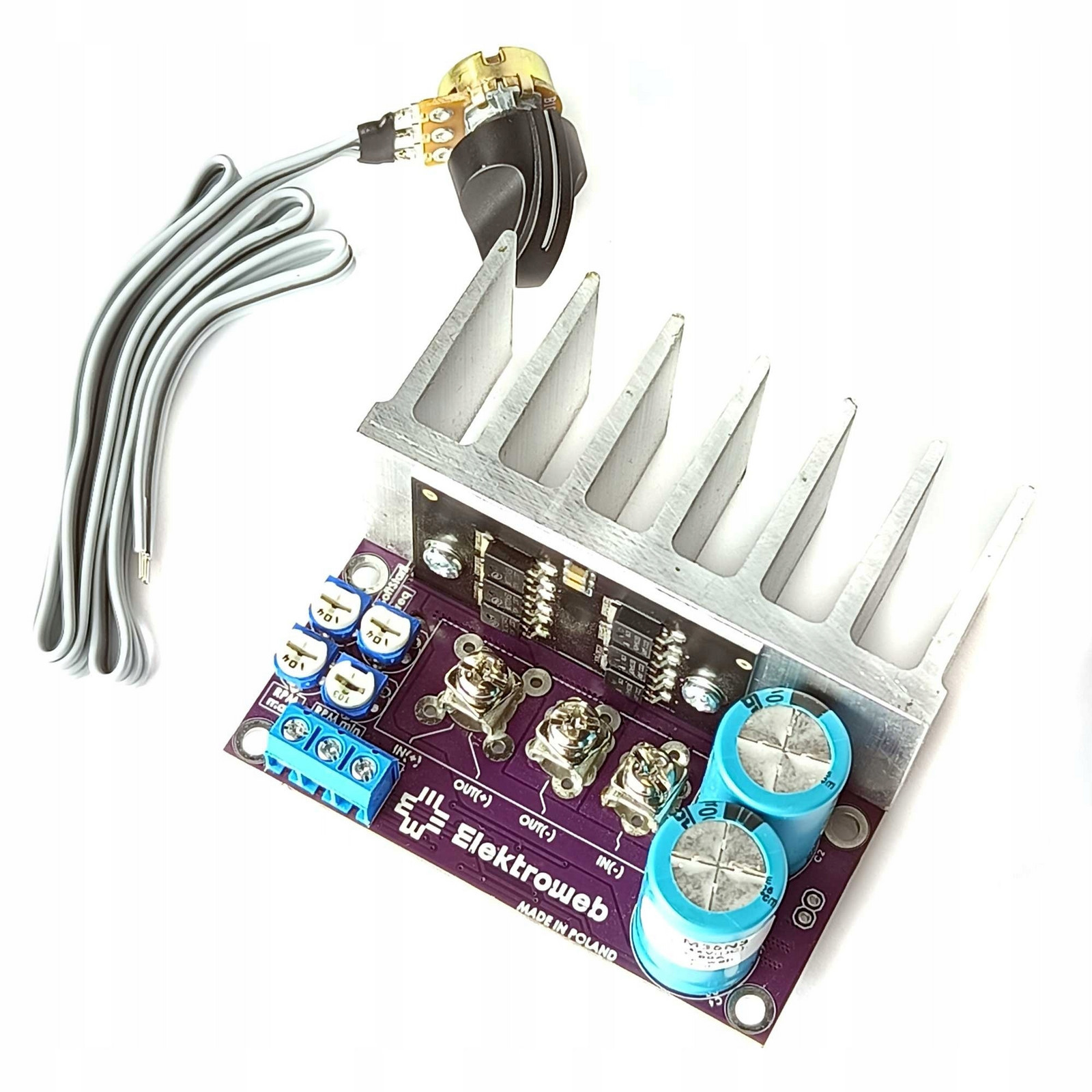 Pwm DC regulátor otáček motoru se soft startem RO50A 11V-45V 50A 2250W