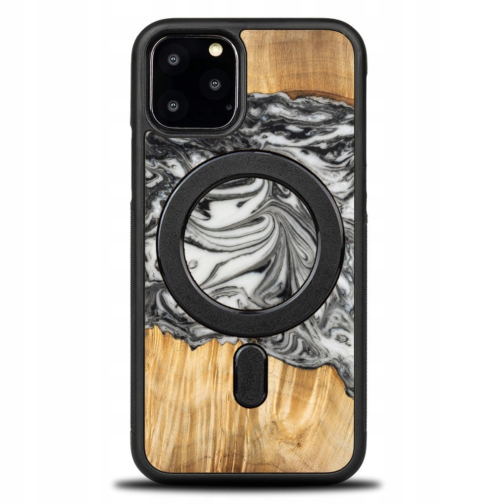 Pouzdro Bewood Unique pro iPhone 11 Pro 4 Živly Země s MagSafe