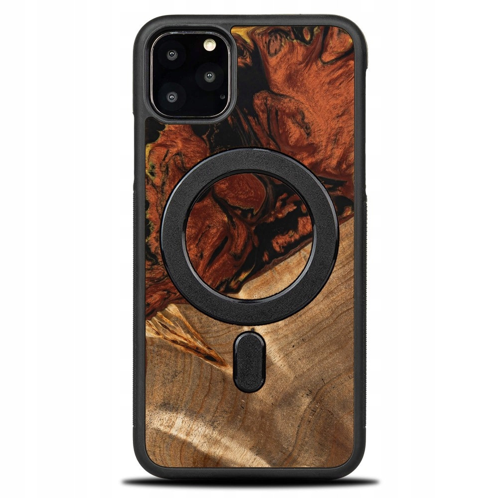 Pouzdro Bewood Unique pro iPhone 11 Pro Max 4 Živly Oheň s MagSafe