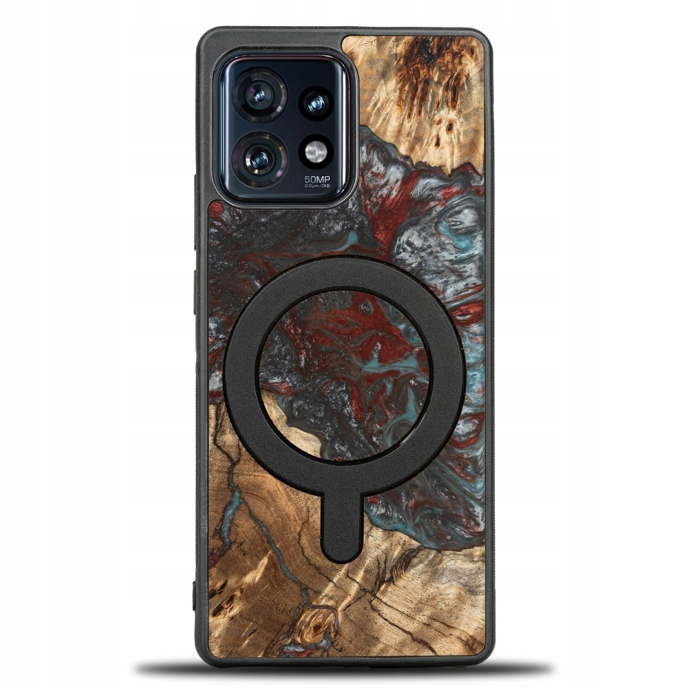 Pouzdro Bewood Unique na Motorola Edge 40 Pro Planets Pluto s MagSafe