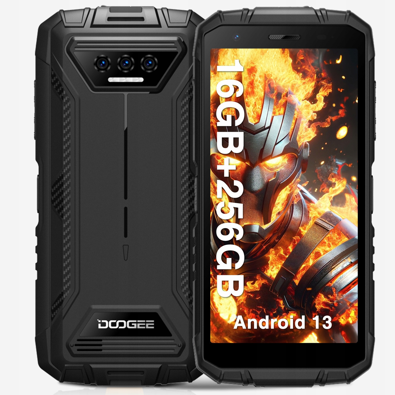 DooGee S41Max Smartphone 16GB/256GB Android 13 Hd+ 6300mAh Sim Otg Nfc Wifi