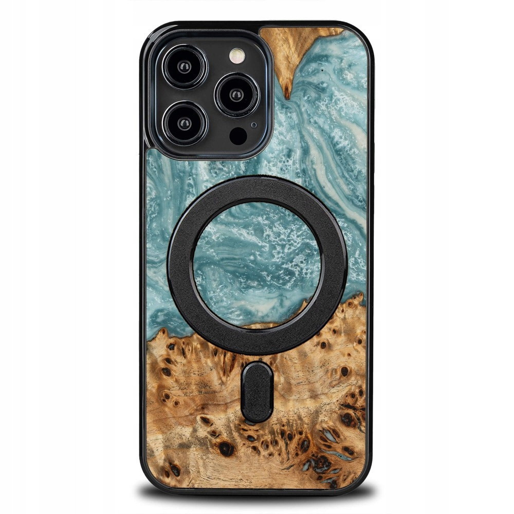 Bewood Unikátní Pouzdro pro iPhone 15 Pro Max Planets Uran s MagSafe