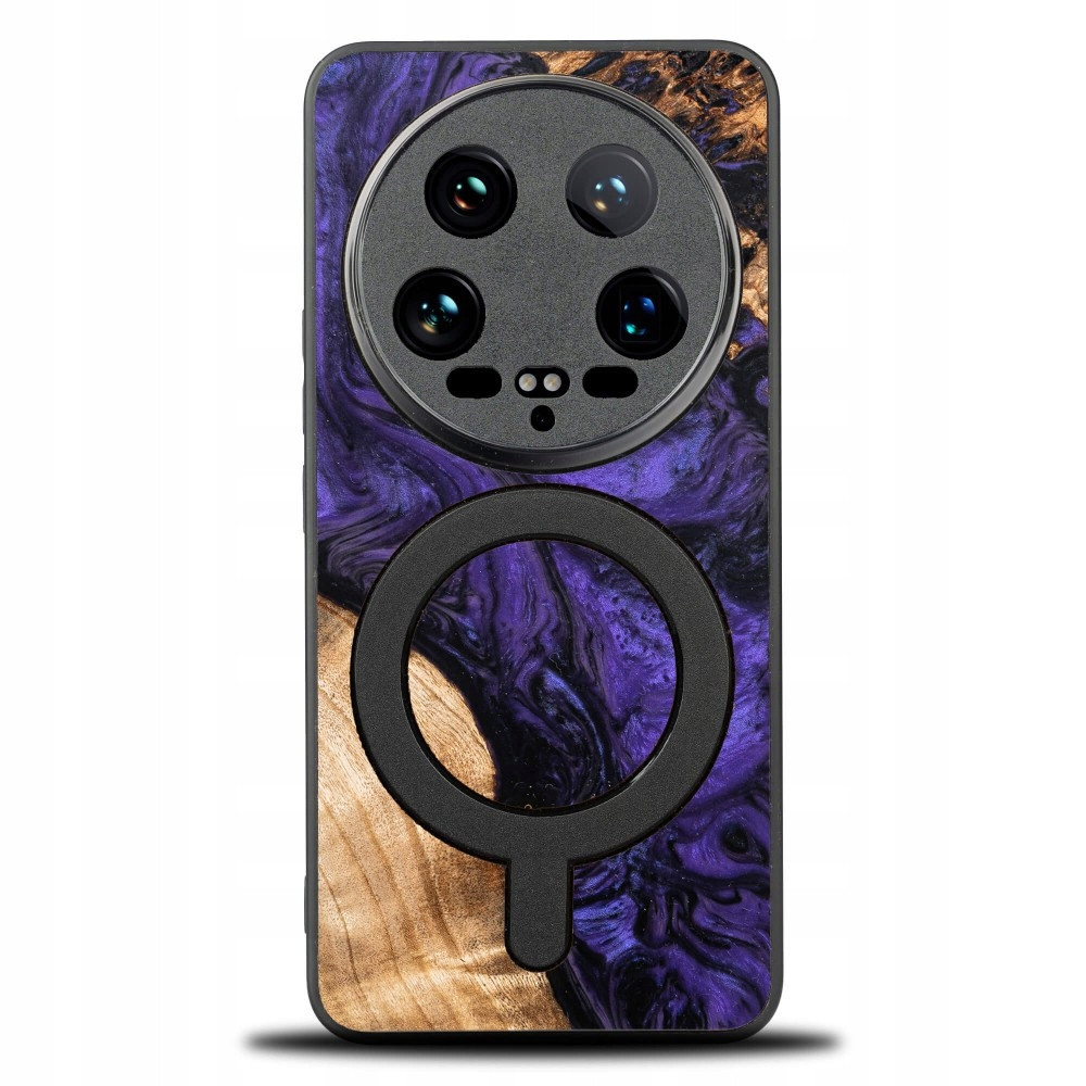 Pouzdro Bewood Unique na Xiaomi 14 Ultra Violet s MagSafe