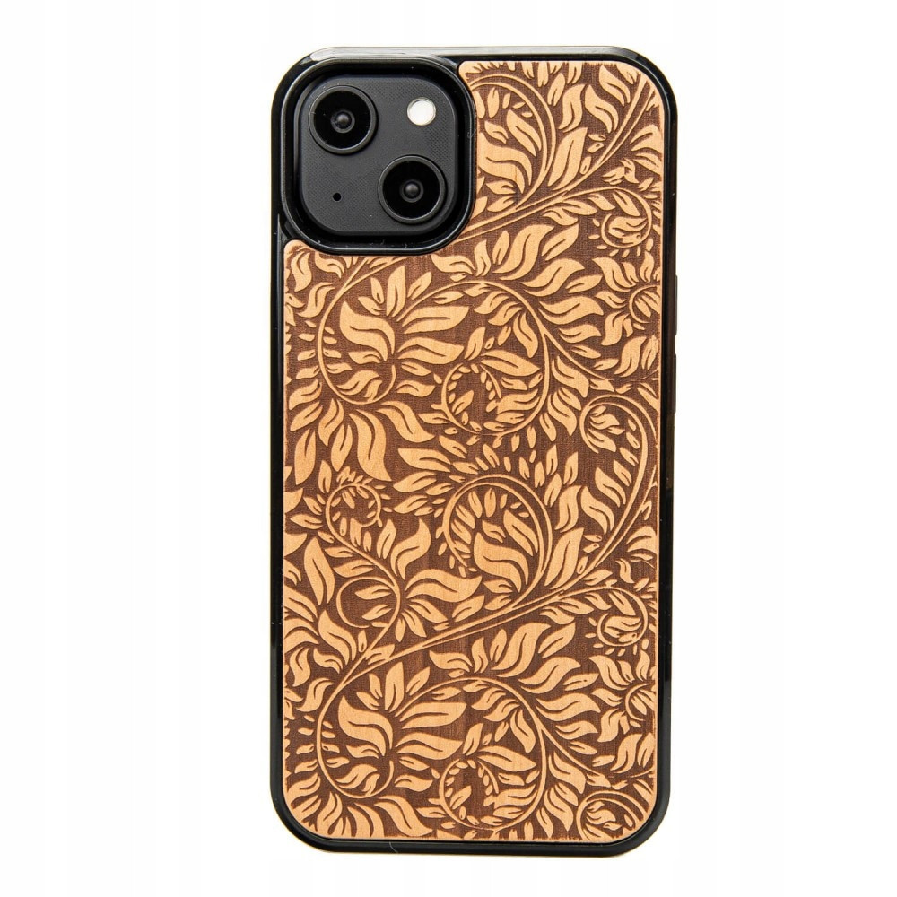 Pouzdro Bewood pro iPhone 15 Listy Jabloň