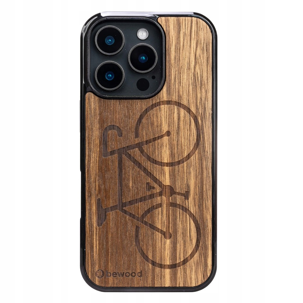 Dřevěné Pouzdro Bewood pro iPhone 16 Pro Kolo Limba