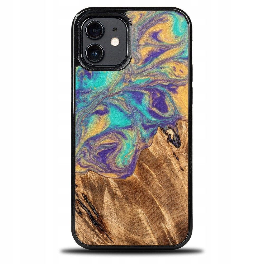 Pouzdro Bewood Unique pro iPhone 12 12 Pro Planets Merkur