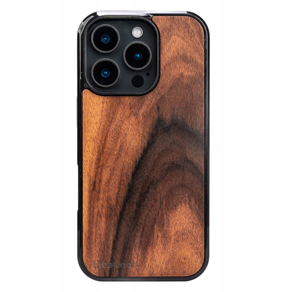 Dřevěné Pouzdro Bewood pro iPhone 16 Pro Palisander Santos