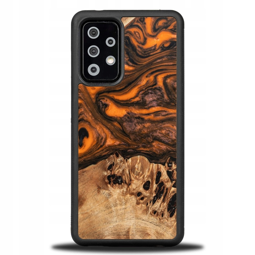 Bewood Jedinečné Pouzdro pro Samsung Galaxy A72 5G oranžové