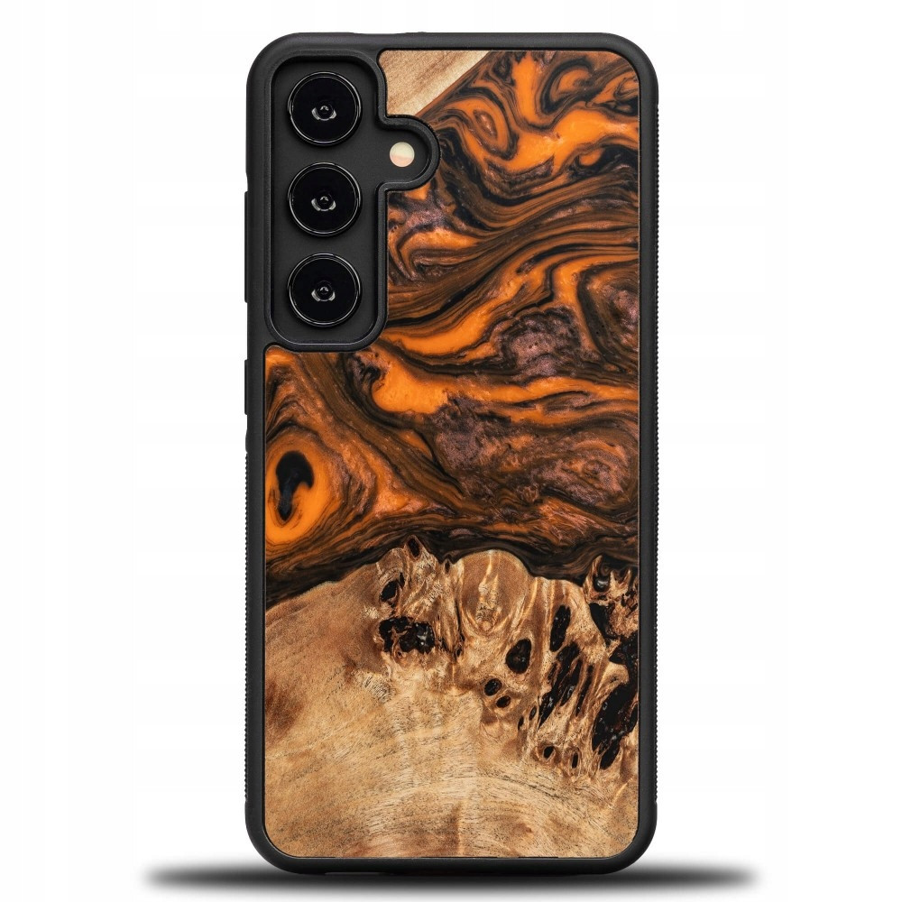 Bewood Jedinečné Pouzdro pro Samsung Galaxy S24 oranžové