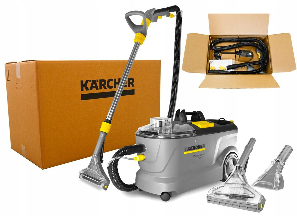 Vysavač Prací Karcher Puzzi 10/1 1250 W Stříbrný/šedý