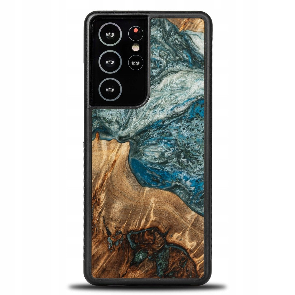 Pouzdro Bewood Unique na Samsung Galaxy S21 Ultra Planets Earth