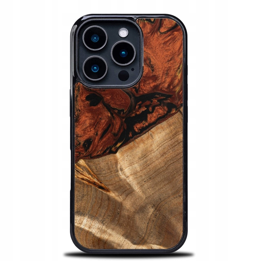 Pouzdro Bewood Unique pro iPhone 16 Pro 4 Živly Oheň