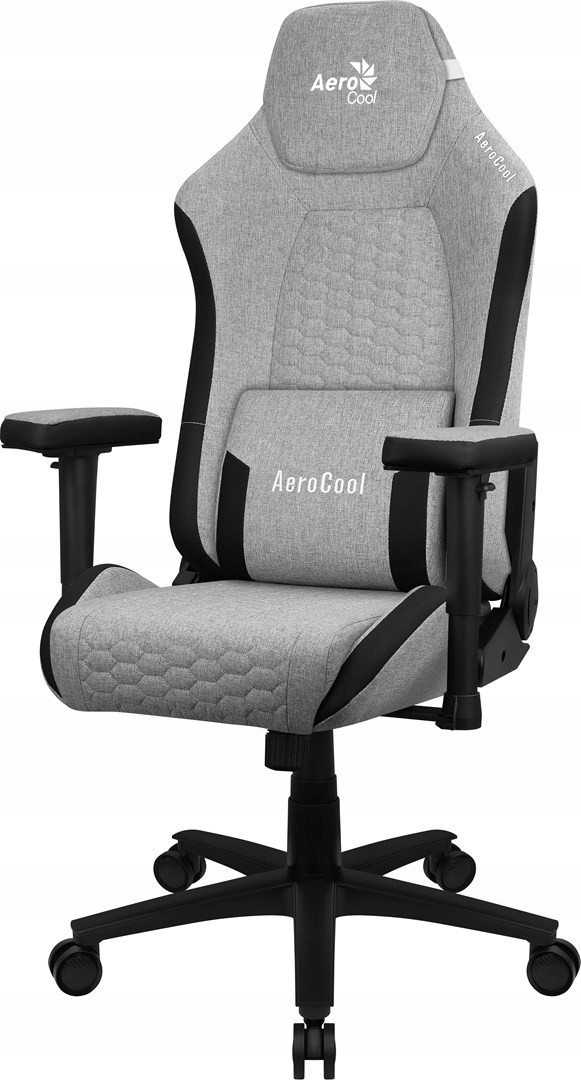 GAMAERFOT0053 Aerocool Crown Křeslo AeroWeave Ash Grey