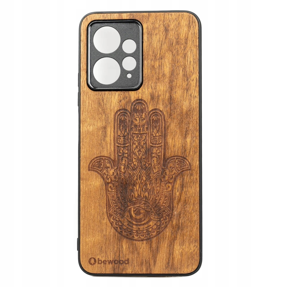 Dřevěné Pouzdro Bewood Redmi Note 12 4G Hamsa Imbuia