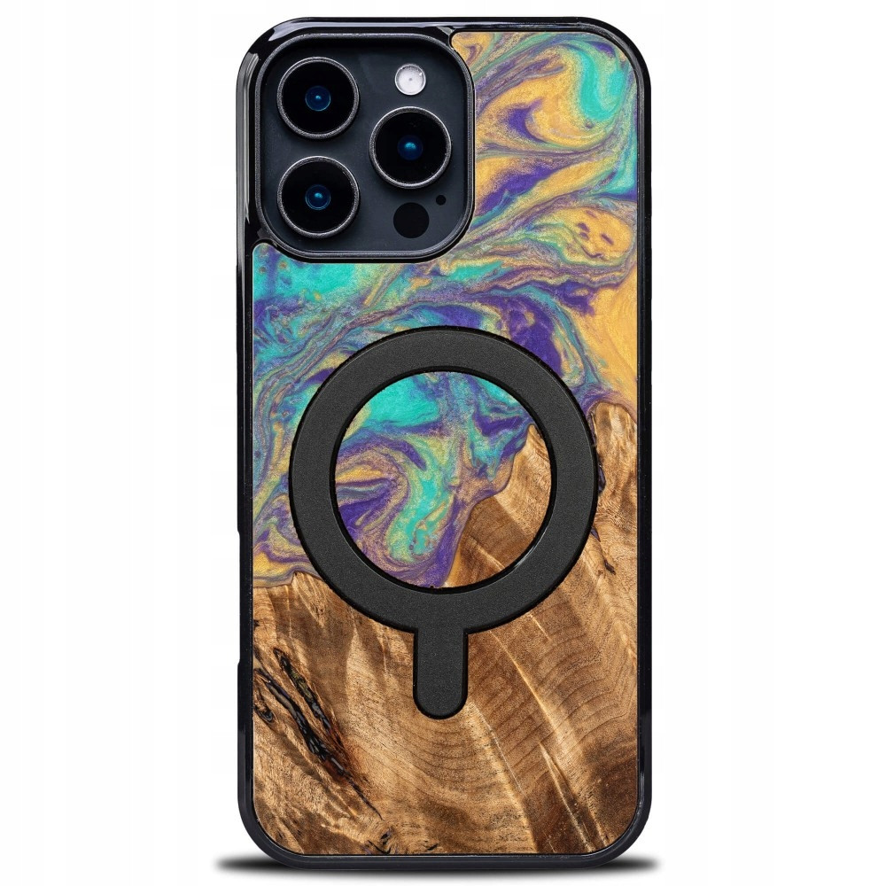 Pouzdro Bewood Unique pro iPhone 16 Pro Max Planets Merkur s MagSafe