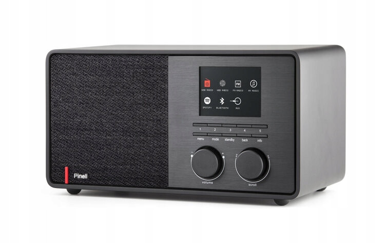 Pinell Supersound 301 Síťové A Bateriové Rádio Dab+, Fm, Wifi